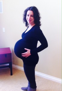 32 week belly