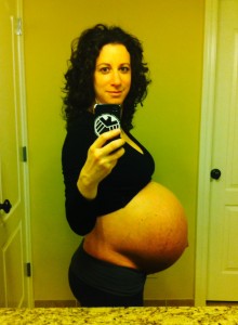 32 week belly