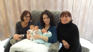 Joanna, Mom, Savta and Trio 2/7/14